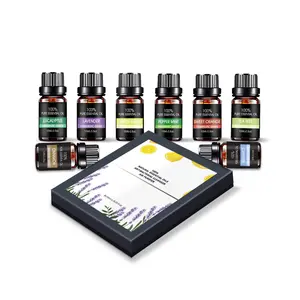 OEM Aromatherapie Top 8 Ätherisches Öl Set 100% PURE & NATURAL Aromatherapie Ätherische Öle 8 Pack
