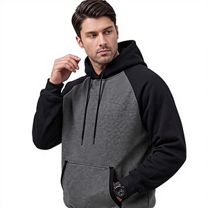 Sudaderas con Capucha de Forro Polar con Estampado Descolorido Estilo Urbano, Hechas a Medida para Invierno, de Poliéster de Secado Rápido, Ligeras y de Alta Calidad para Hombre - Product Image 1