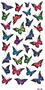 Autocollants de <span class=keywords><strong>tatouage</strong></span> temporaire style indien, motifs fleurs et papillons, transfert à l'eau sur papier, <span class=keywords><strong>pour</strong></span> le cou, la poitrine, la <span class=keywords><strong>cheville</strong></span>, art corporel <span class=keywords><strong>pour</strong></span> femmes - Product Image 6