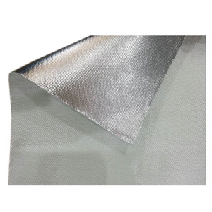 Matériau d'isolation thermique tissé à <span class=keywords><strong>prix</strong></span> d'usine, barrière radiante <span class=keywords><strong>en</strong></span> tissu <span class=keywords><strong>de</strong></span> fibre <span class=keywords><strong>de</strong></span> <span class=keywords><strong>verre</strong></span> enduit <span class=keywords><strong>de</strong></span> feuille d'aluminium, résistant à <span class=keywords><strong>la</strong></span> chaleur, découpable - Product Image 2