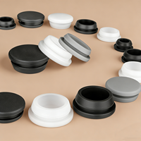Bouchon d'étanchéité en caoutchouc de silicone de type I court OEM, élastique et durable, pour fente de panneau à clipser