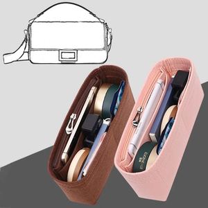Felt Insert Bag <b>Organizer</b>, Makeup <b>Organizers</b>, Liner Perfect for Brand Women's Handbags for and <b>Cosmetic</b> Bags - Product Image 3