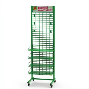 grid hanging potato chip display stand for market stands chewing gum chocolate rack show shelves for chips design