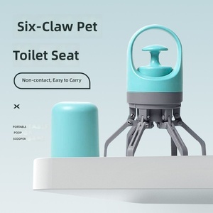Nouvelle <span class=keywords><strong>pelle</strong></span> à déjections canines portable en plastique à six griffes <span class=keywords><strong>pour</strong></span> l'extérieur, avec sacs à déjections, Wenzhou - Product Image 4