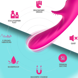 USB Şarjlı Silikon Tavşan Vibratör Elektrikli Yetişkin Seks Oyuncakları Kadın Mastürbasyon Cihazı Vajina Vibratörü Kadınlar için Seks Oyuncakları - Product Image 5