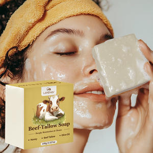 Sapone Biologico all'Ingrosso con Olio di Ricino Biologico e Miele Grezzo per Macchie Scure, Segni dell'Acne, Idratante e Nutriente - Product Image 1