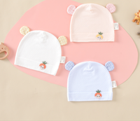 Gorro de Protección Solar para Bebés Recién Nacidos de 0 a 3 Meses, Ligero, de Verano, de Spandex/Algodón, Antibacteriano, Tipo A