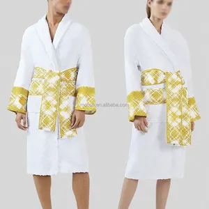 Cotton Bath Robe Men'S Nightgown Luxury Bathrobe Men Fleece Bathrobe Plus Size Heavy Towel Bathrobe