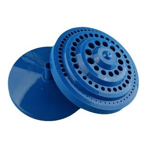 Caja de almacenamiento para brocas Moliheng, organizador de herramientas de plástico azul con 100 orificios para brocas CNC y brocas de roscado - Product Image 1
