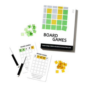Factory high quality custom logo environmental friendly board game new design party board game - Product Image 3