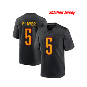 Maillots d'entraînement <span class=keywords><strong>de</strong></span> football américain pour hommes <span class=keywords><strong>de</strong></span> qualité supérieure - Évacuation <span class=keywords><strong>de</strong></span> l'humidité, séchage rapide, respirant, 100% numéros/noms imprimés sur les manches courtes - Product Image 4