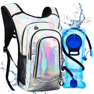 Sac de course personnalisé pour festival rave avec poche d'hydratation de 2 L, sac d'hydratation pour la randonnée, le vélo, les festivals, les raves - Product Image 1