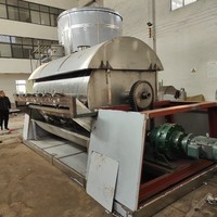Séchoir à levure sèche Grattoir à tambour rotatif Alimentaire Chimique Industriel Instantané Flocon d'aliments pour bébés Séchoir à double tambour actif