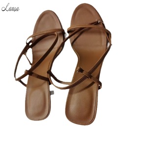 <span class=keywords><strong>Sandali</strong></span> con <span class=keywords><strong>Tacco</strong></span> Alto a Stiletto da Donna 2025: Ultimi Modelli Eleganti e Sexy con Cinturino Sottile Incrociato e Punta Aperta, Chiusura alla Caviglia, Ideali per l'Estate - Product Image 5