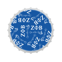 Decoración de Pared con Tapas de Botella de Cerveza, Diseño Creativo ZPB Zeta Phi Beta, Pintura Colgante Personalizada para Bares y Cafeterías