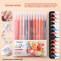 Stylo Gel 3D Grande Capacité Effaçable Pointe 1,0 mm Multi-surfaces pour Bureau, Étudiants, Enfants, Bricolage, Guka, Coloriage et Graffiti