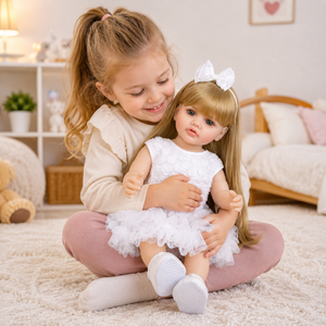 Poupée Reborn Betty Bebe en Silicone et Vinyle, Corps Entièrement Lavable, pour Filles, Jouet d'Anniversaire, Poupée Reborn en Silicone pour Enfants - Product Image 4