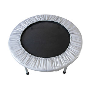 Venta al por mayor barato trampolín de gimnasia 36 pulgadas interior colorido Bungee <span class=keywords><strong>Mini</strong></span> niños 4 vías plegable trampolín de plata para niños - Product Image 2
