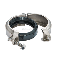 Raccord de tuyauterie flexible en acier inoxydable rainuré haute pression 600 PSI DN80