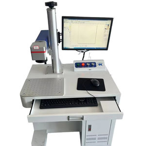 A máquina industrial nova da marcação do laser do CO2 com sensor de feixe 8000 mm/s integrou o armário de alta velocidade para materiais da variedade - Product Image 1