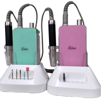 Perceuse à ongles professionnelle sans balais, excellente qualité, Machine à ongles 35000 tr/min Portable sans fil Rechargeable, perceuse à ongles en métal solide