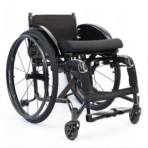 <span class=keywords><strong>Fauteuil</strong></span> <span class=keywords><strong>roulant</strong></span> en métal avec roues à dégagement rapide <span class=keywords><strong>fauteuil</strong></span> <span class=keywords><strong>roulant</strong></span> pour <span class=keywords><strong>fauteuil</strong></span> <span class=keywords><strong>roulant</strong></span> de sport pliable léger fournitures de thérapie de rééducation - Product Image 2