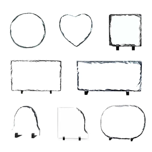 Ventes en gros de plaques en ardoise pour sublimation, 15*20cm, plaques photo rectangulaires pour sublimation - Product Image 2