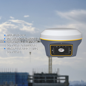 Sistema GNSS <span class=keywords><strong>GPS</strong></span> Galileo GLONASS <span class=keywords><strong>SOUTH</strong></span> G9 RTK Base e Rover con Software di Post-Elaborazione, Strumento di Rilevamento a Doppia Frequenza - Product Image 2