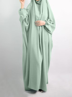 Vente en gros Prière musulmane Grande taille Dubaï Abaya turque femme musulmane couleur unie Chador vêtements islamiques robes musulmanes