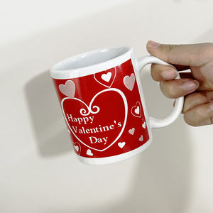 Taza <span class=keywords><strong>de</strong></span> Cerámica <span class=keywords><strong>de</strong></span> San Valentín con Diseño <span class=keywords><strong>de</strong></span> Anime, Taza Creativa con Forma Irregular para Agua - Product Image 4