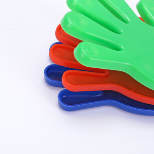 Abanico de plástico con sonido de aplausos para fiestas, diseño de logotipo personalizado, para animar en desfiles deportivos y juegos. - Product Image 4