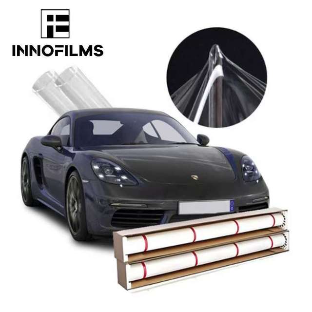 Innofilms-TPU A75 - Factory Direct Premium Luxury 7.5mil TPU PPF Paint Protection Film Self Healing UV Proof Clear