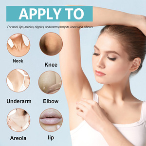 Superventas OEM ODM Melanina que disminuye la nutrición profunda Mejora la crema blanqueadora corporal de la piel de Blackthorn áspera - Product Image 5