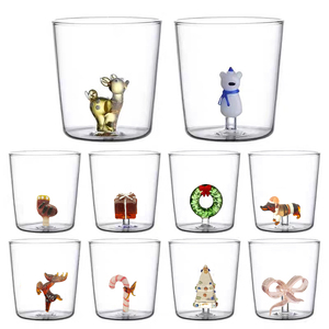 Creative Single Wall Design High Borosilicate Wine Glass Cup Unique <strong>Christmas</strong> <strong>Gift</strong> <strong>Idea</strong> for Drinkware - Product Image 6