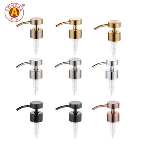 Pompa Dispenser Lotion Berkualitas Tinggi 2cc Pompa Lotion Sekrup 24/410 28/410 Pompa Lotion Logam Hitam Matte Hitam 24mm untuk Gel Mandi - Product Image 5