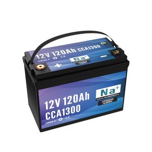 Batería de Iones de Sodio de 12V 120Ah, Libre de Mantenimiento, con Sistema de Arranque y Parada Automática (BMS) - Product Image 4