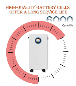 Floor-standing Home <b>Energy</b> <b>Storage</b> <b>System</b> 51.2V 5KWH 10KWH Lithium Iron Phosphate Emergency Power Supply with Wheels - Product Image 6
