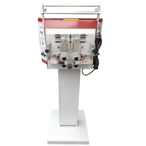 Vertical Double Side Leather strap belt Edge Dyeing Coloring Oil Inking Painting Machine