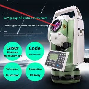 เครื่องวัดมุมแบบ Total Station/กล้องธีโอโดไลต์/เครื่องวัดความเร็วแบบอิเล็กทรอนิกส์ รุ่น FIFO RTS112SR10+ ความแม่นยำ 2 นิ้ว ระยะวัด 1000 เมตร แบบไม่ใช้ปริซึม  พร้อมอินเทอร์เฟซภาษาสเปน รุ่น RTS112S ยี่ห้อ Suzho - Product Image 2