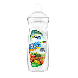 OEM Vegetable Washing Liquid 500g Eco-friendly Kitchen Supplies Cleaning Fruit and Vegetable Wash with No Aftertaste