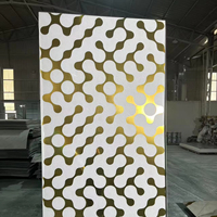 Panneau PVC Marbre Effet Feuille d'Or Ignifuge Personnalisé OEM 2.5mm 2.8mm 3mm Étanche Écologique Facile à Nettoyer pour Salle de Bain et Hôtel