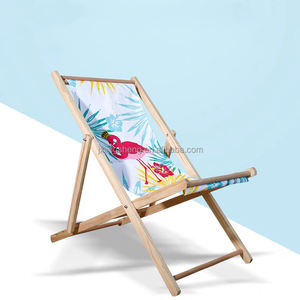 Sedia da Picnic in Legno Pieghevole, Sedia da Spiaggia con Logo Personalizzato, <span class=keywords><strong>Sdraio</strong></span> - Product Image 3