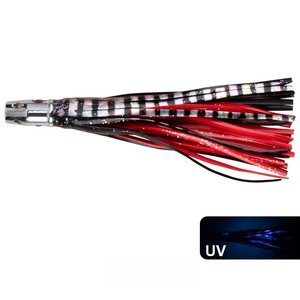 Señuelos de Pesca con Cabeza Metálica, Nuevos, de Alta Calidad, Señuelo Suave para Agua Salada, 165mm, Tipo Pulpo/Squid - Product Image 6