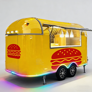 Remolque de Comida, Caravana de Pizza, Remolque de Comida Móvil, Carrito de Jugos, Remolque de Café, Camión de Comida con Cocina Totalmente Equipada - Product Image 2