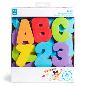 Jouets <span class=keywords><strong>de</strong></span> <span class=keywords><strong>bain</strong></span> personnalisés pour bébés, en <span class=keywords><strong>mousse</strong></span>, pour enfants, ensemble <span class=keywords><strong>de</strong></span> baignoire, apprentissage <span class=keywords><strong>de</strong></span> l'alphabet, Eva, écologique, pièces - Product Image 4