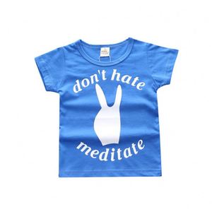 Camiseta de Algodón para Bebés Niños, Camiseta de Manga Corta para Recién Nacidos, Ropa Infantil al por Mayor - Product Image 1