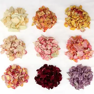 100% natural bath rose petals colorful dried red rose petals/pink rose petals for sale