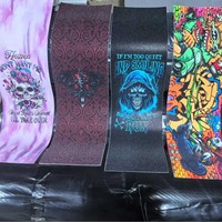 Ruban adhésif pour skateboard de qualité commerciale Xuri, adhésif haute résistance, imperméable, autocollants pour skateboard