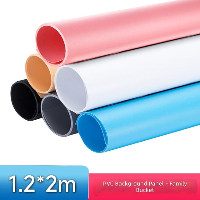 120*200cm Studio Solid Color PVC Photography Background Cloth Backdrop Durable Thickness for Professional Photo Shoots
