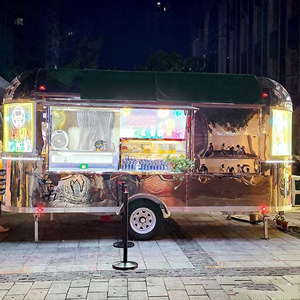 Remolque de Comida Móvil de Acero Inoxidable y Aluminio Personalizado de Proveedor Chino, Camión de Comida Rápida para Aperitivos y Dulces - Product Image 6